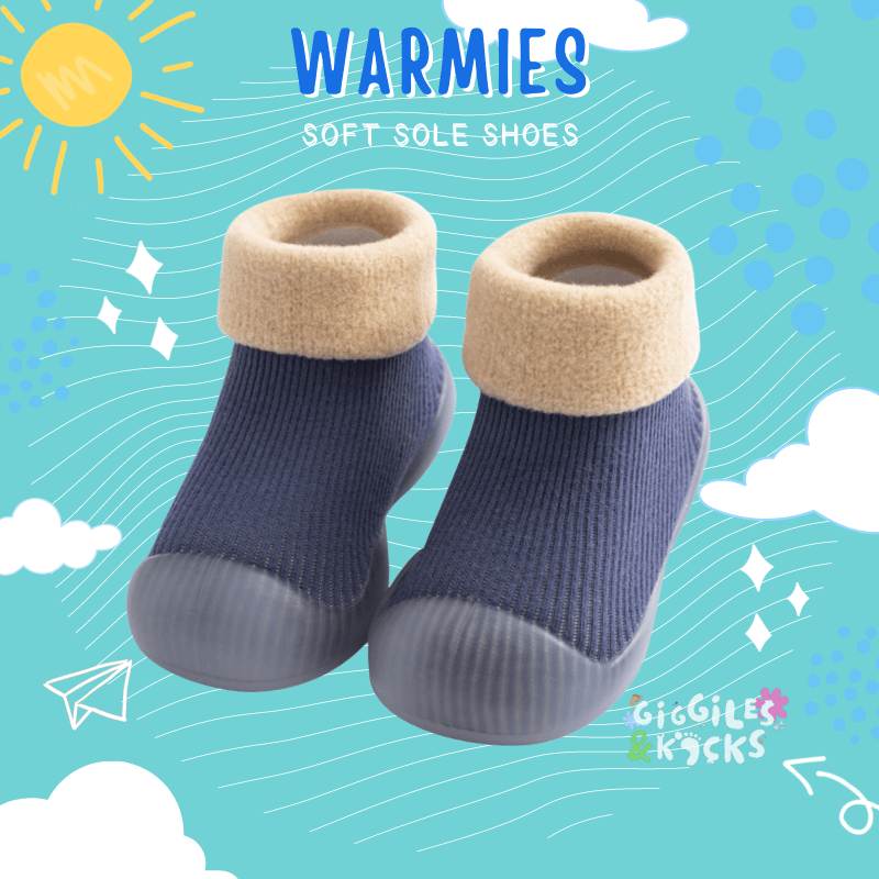 Warmies Shoe Socks – Giggles Kicks - Main Image