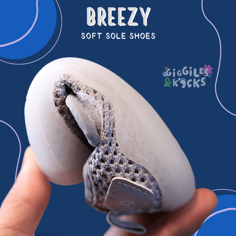 Breezy - Soft Sole Shoes – Giggles & Kicks